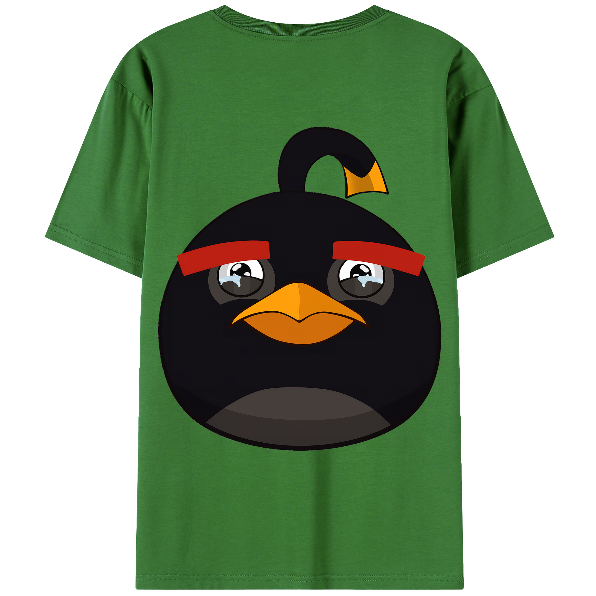 （画像用） Angry Birds アングリーバード レディース半袖Tシャツ(バックプリント)